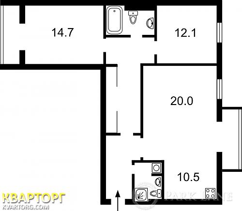 Sell 3-room apartment. Киев,  Волынская — photo 2