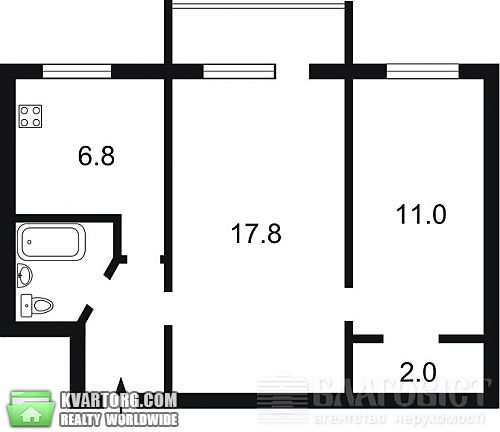 Sell 2-room apartment. Киев, Телиги — photo 2