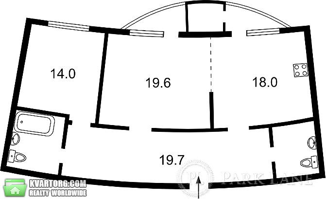 Sell 2-room apartment. Киев,  Днепровская наб — photo 4