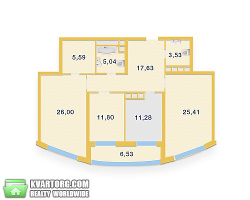 Sell 3-room apartment. Киев, Никольско-Слободская — photo 3