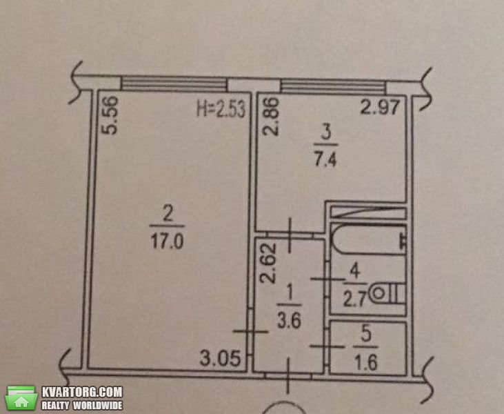 Sell 1-room apartment. Киев,  Якуба Коласа — photo 2