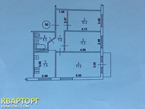 Sell 3-room apartment. Киев,  Богдановская — photo 1