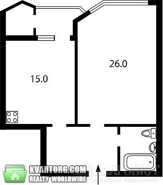 Sell 1-room apartment. Киев, Кудряшова — photo 5