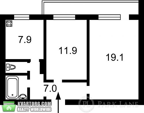 Sell 2-room apartment. Киев, Героев Днепра — photo 2