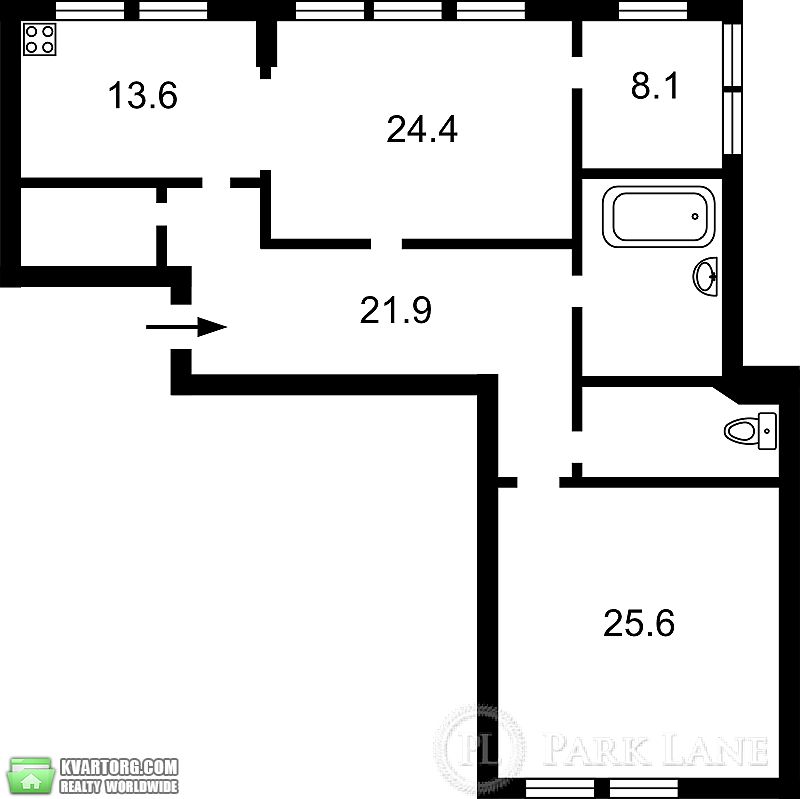 Sell 1-room apartment. Киев,  Дружбы Народов бул — photo 2