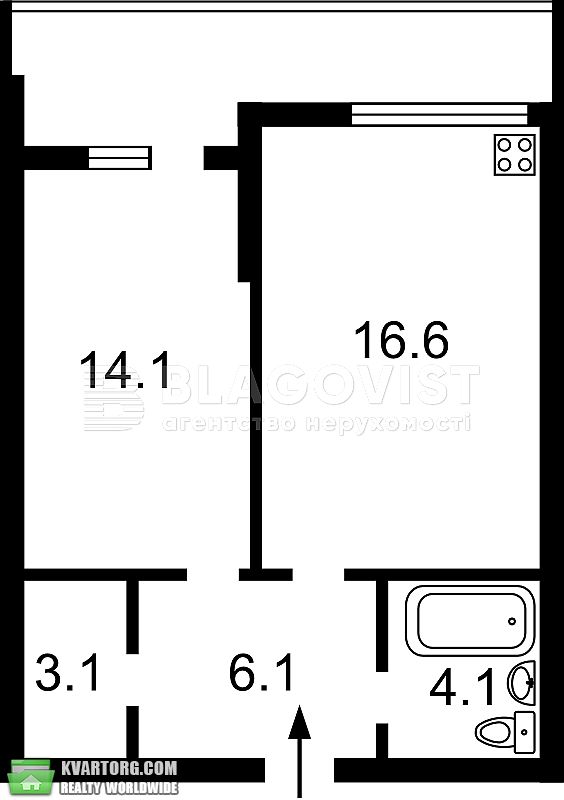 Sell 2-room apartment. Киев,  Златоустовская — photo 2
