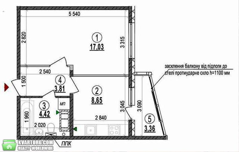 Sell 1-room apartment. Киев, Вырлиця — photo 3