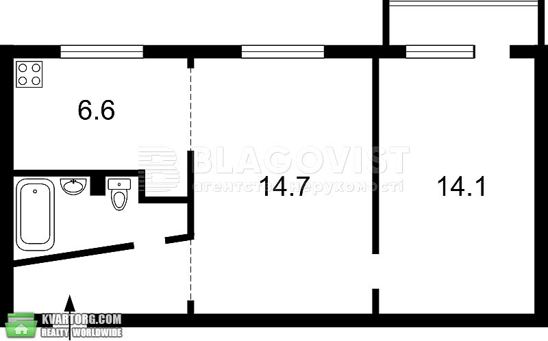 Sell 2-room apartment. Киев,  Жилянская — photo 3