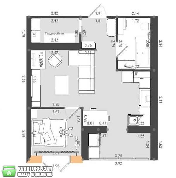 Sell 1-room apartment. Харьков,  Московский пр — photo 3