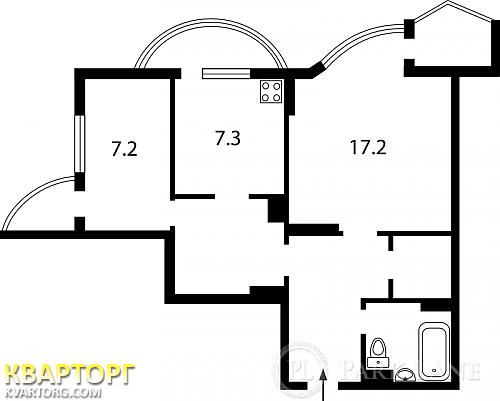 Sell 1-room apartment. Киев, Ахматовой — photo 2