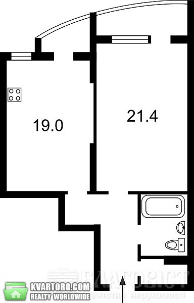 Sell 1-room apartment. Киев, Львовская — photo 2