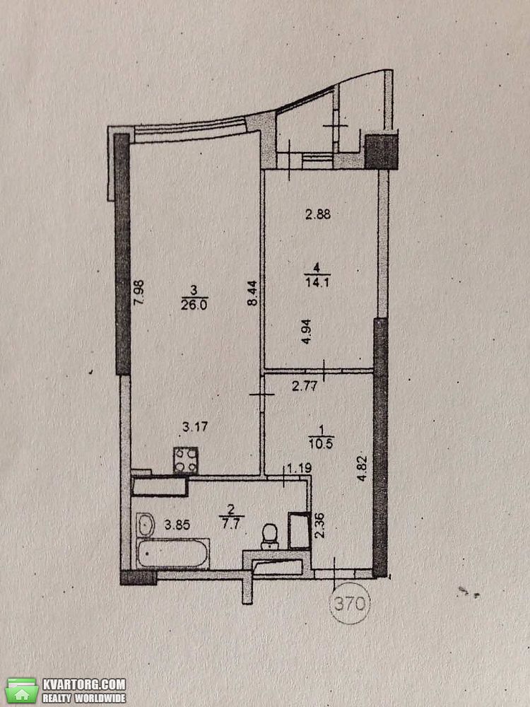Sell 2-room apartment. Киев,  Воссоединения пр — photo 3