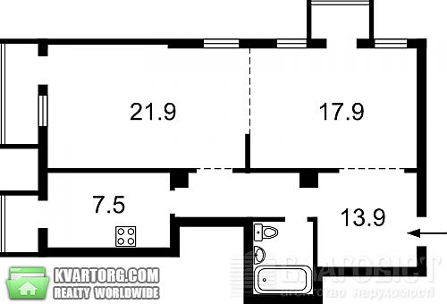 Sell 2-room apartment. Киев, Лютеранская — photo 3