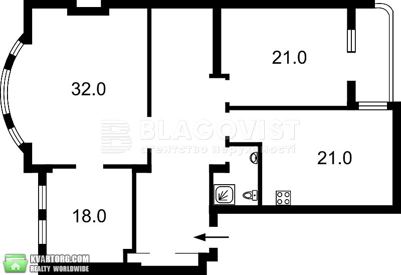 Sell 3-room apartment. Киев,  Ветрова — photo 3