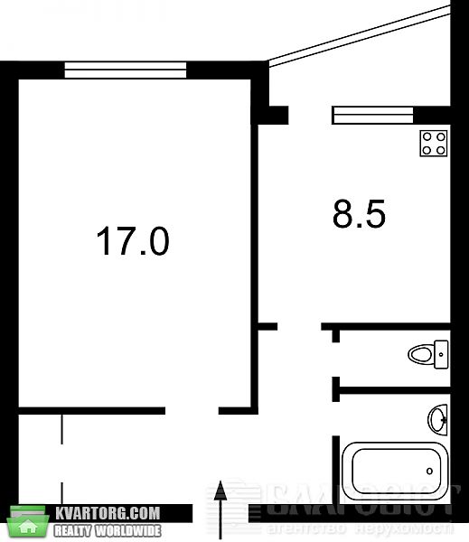 Sell 1-room apartment. Киев, Рижская — photo 7