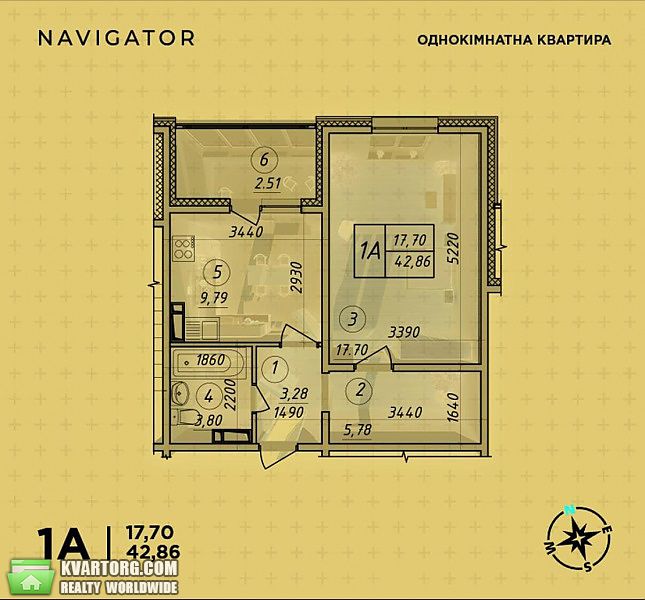 Sell 1-room apartment. Киев, Балтийский — photo 6