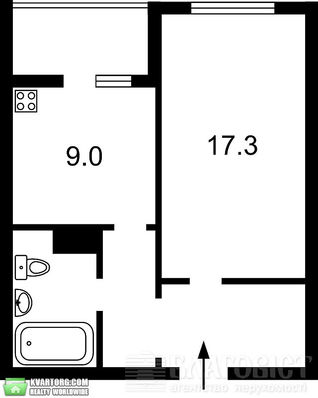 Sell 1-room apartment. Киев, Русовой — photo 2