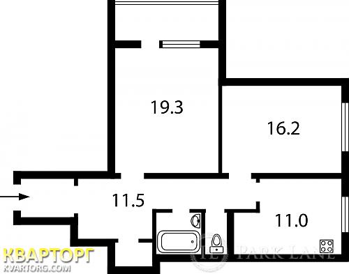 Sell 2-room apartment. Киев,  Луначарского — photo 2
