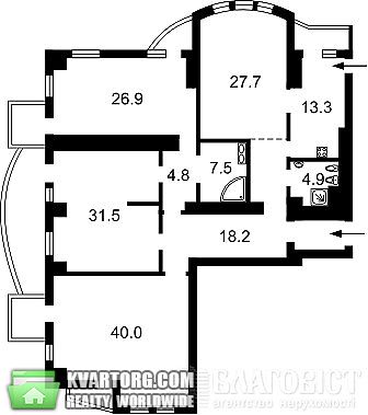 Sell 5-room apartment. Киев, Панаса Мирного — photo 6