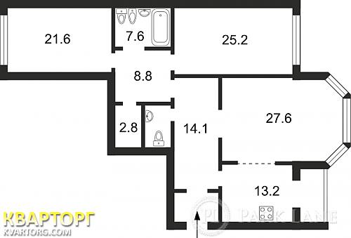 Sell 3-room apartment. Киев,  Барбюса — photo 3