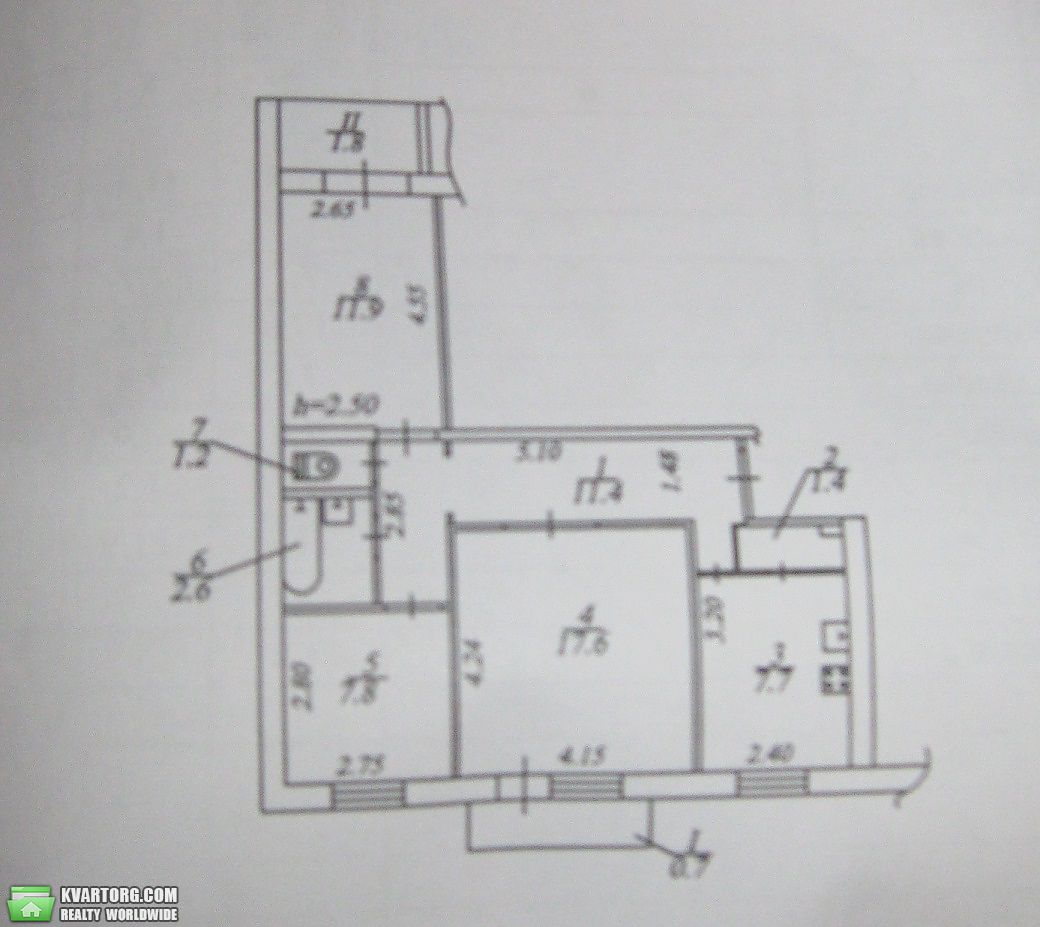 Sell 3-room apartment. Днепропетровск, ж/м Тополь-2 — photo 7