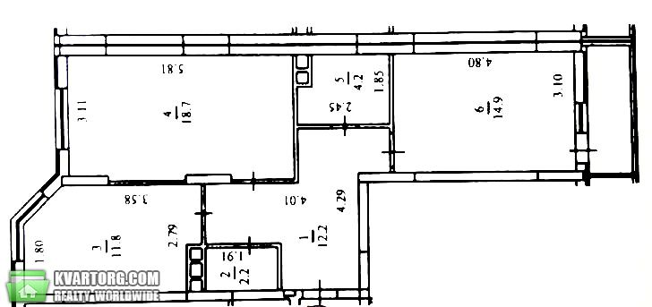 Sell 2-room apartment. Киев,  Ломоносова — photo 2