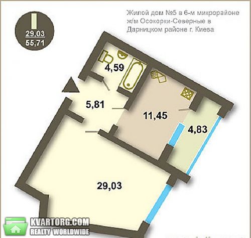 Sell 1-room apartment. Киев, Чавдар Елизаветы — photo 2