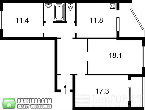 Sell 3-room apartment. Киев, Пулюя — photo 8