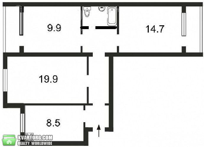 Sell 3-room apartment. Киев,  Бажана — photo 9