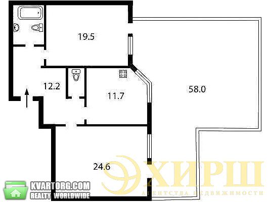Sell 2-room apartment. Киев,  Вильямса — photo 3