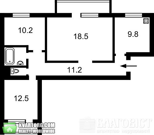 Sell 3-room apartment. Киев, Новополевая — photo 1