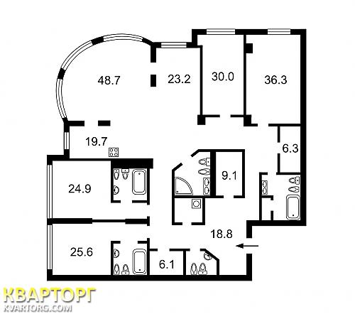 Sell 5-room apartment. Киев,  Мазепы — photo 2