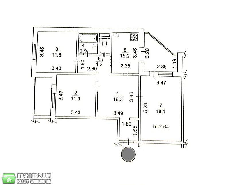 Sell 3-room apartment. Киев,  Маяковского — photo 10