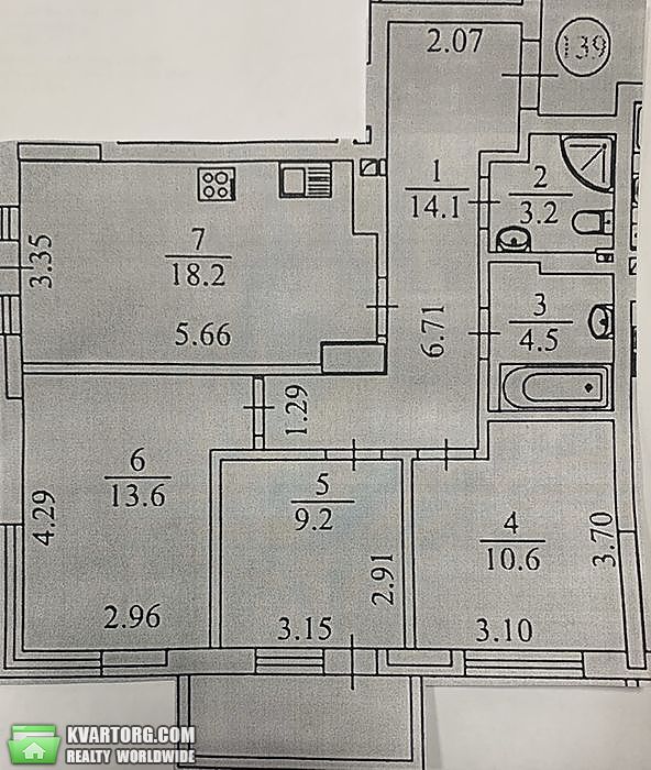 Sell 3-room apartment. Киев, Кульженко — photo 9