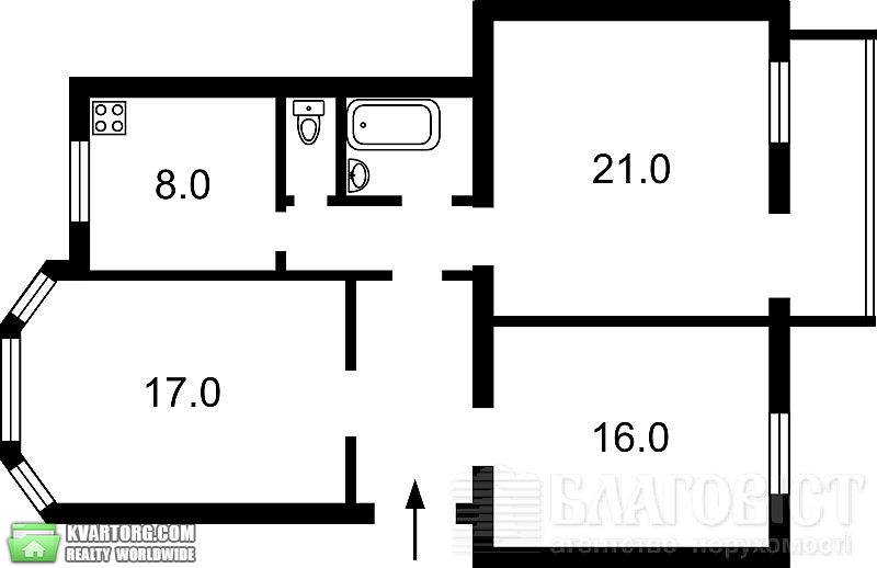 Sell 3-room apartment. Киев,  Малоподвальная — photo 4