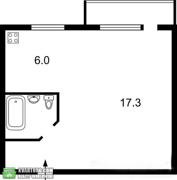 Sell 1-room apartment. Киев, Рыбалко — photo 2