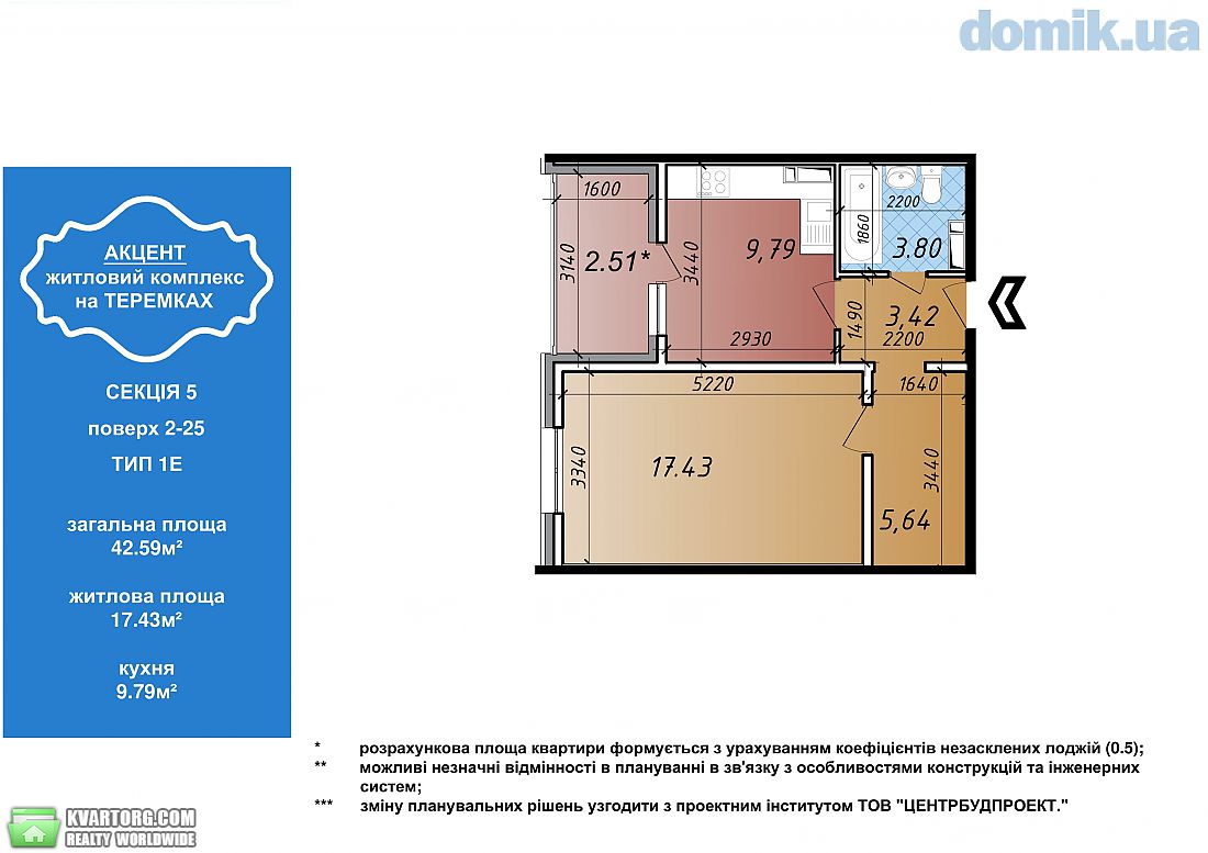 Sell 1-room apartment. Киев,  Глушкова пр — photo 7