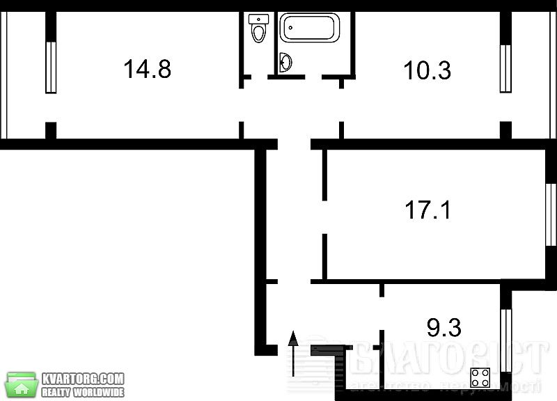 Sell 3-room apartment. Киев,  Смолича — photo 2