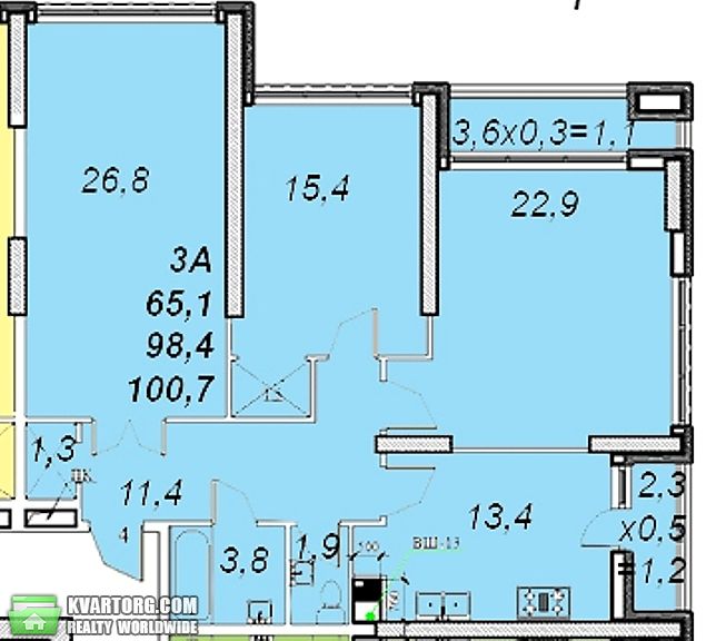 Sell 3-room apartment. Одесса, Французский бульвар — photo 2