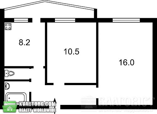 Sell 2-room apartment. Киев, Героев Днепра — photo 6