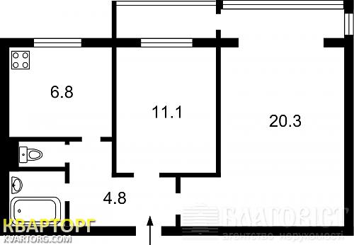 Sell 2-room apartment. Киев, Липковского — photo 6