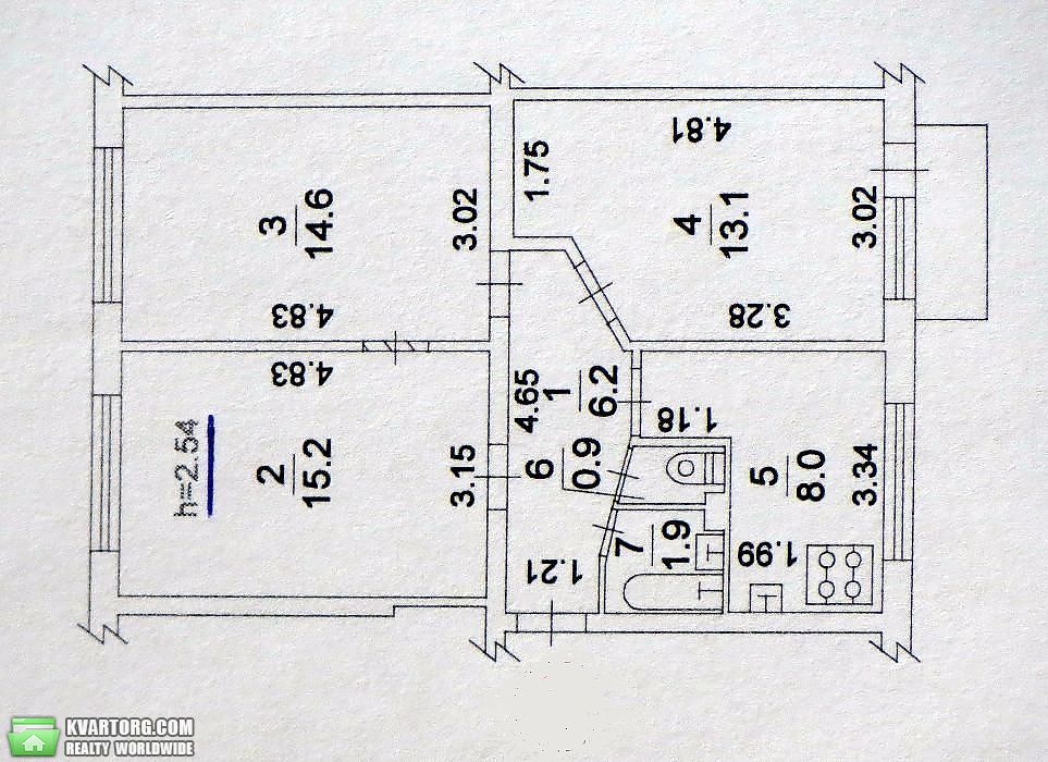 Sell 3-room apartment. Киев,  Вильде — photo 9