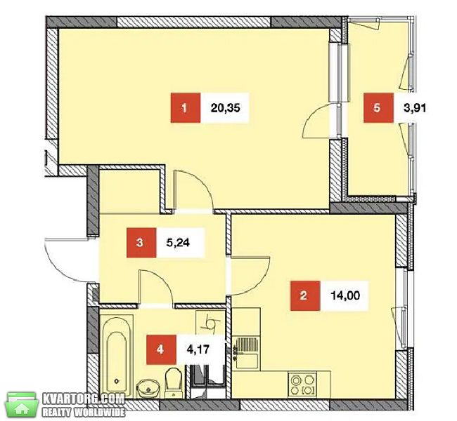 Sell 1-room apartment. Киев,  Заболотного — photo 7