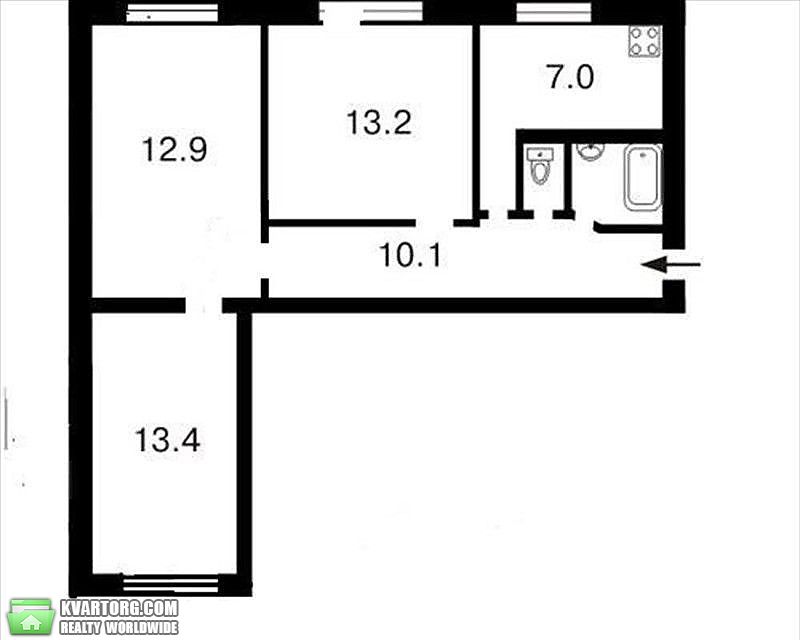 Sell 3-room apartment. Киев,  Багговутовская — photo 2