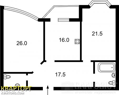 Sell 3-room apartment. Киев, Горького — photo 2