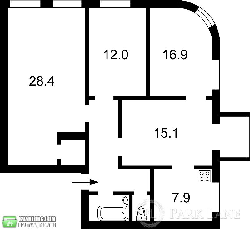 Sell 4-room apartment. Киев,  Саксаганского — photo 2