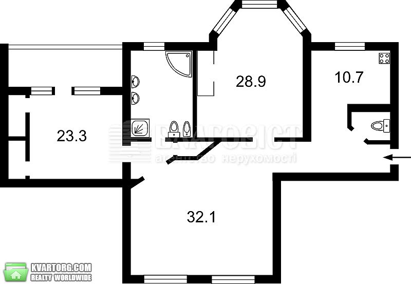 Sell 3-room apartment. Киев,  Тимошенко — photo 3
