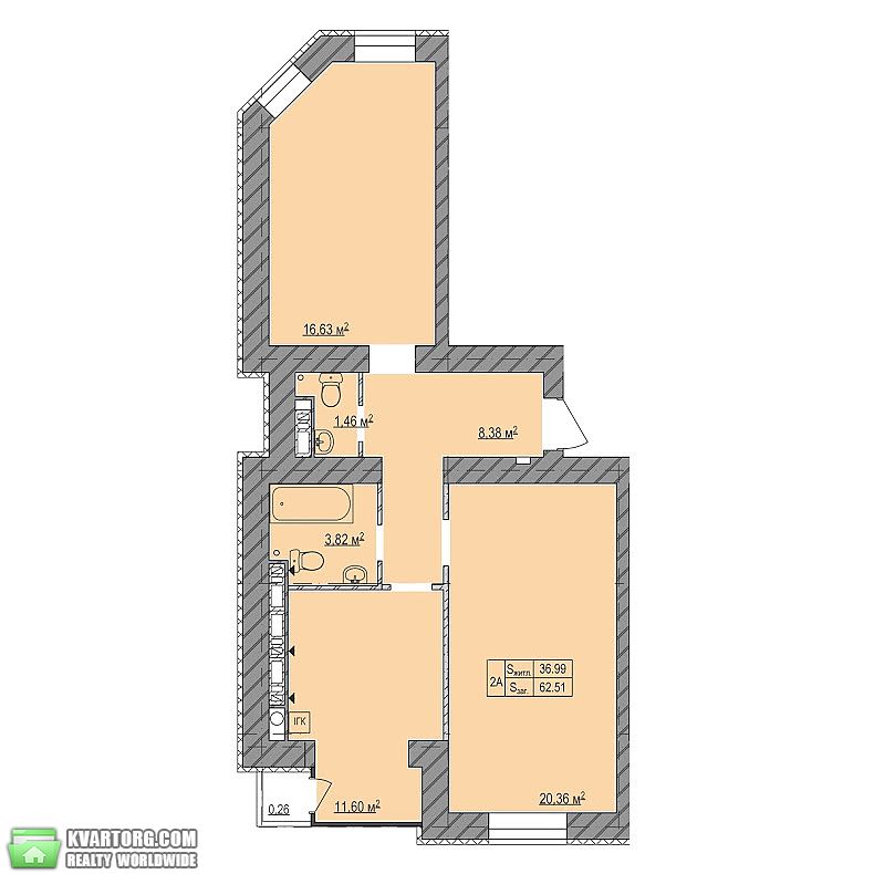 Sell 2-room apartment. Ирпень, Мисливська — photo 2