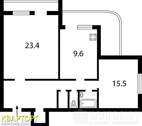 Sell 2-room apartment. Киев, Старонаводницкая — photo 2