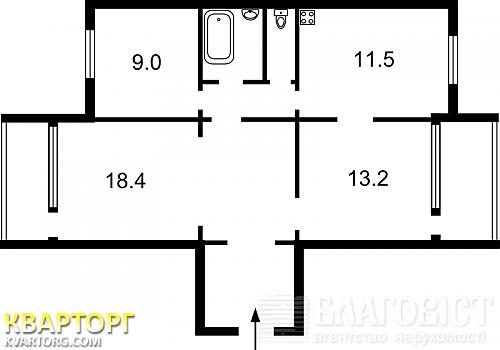Sell 3-room apartment. Киев, Предславинская — photo 9